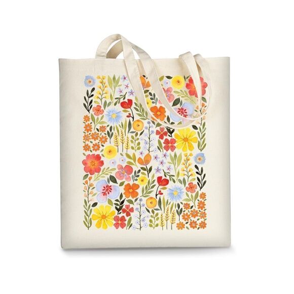 Printed canvas bag - Picture 2 of 4